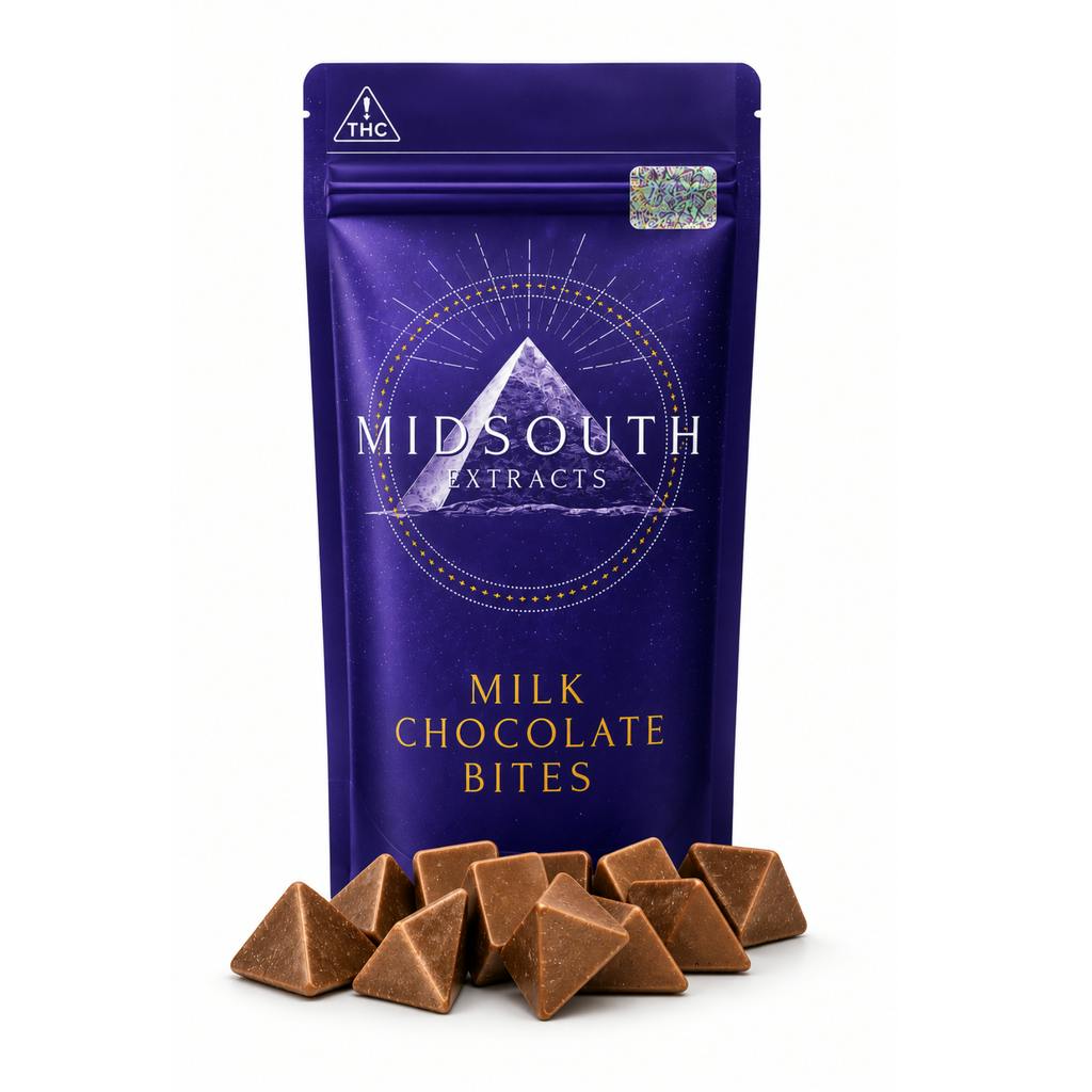 Mid South Extracts Milk Chocolate Bites 400mg [10 pcs]