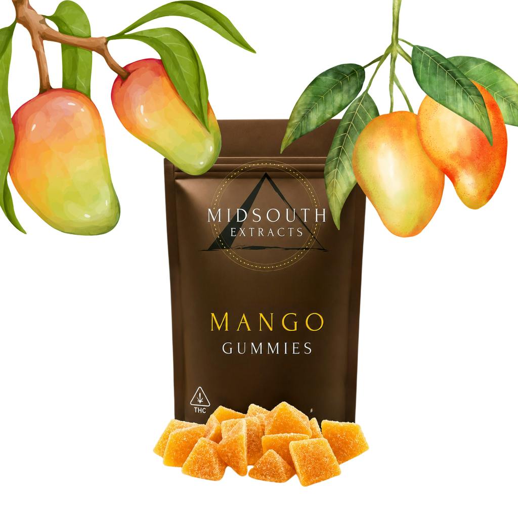 Mid South Extracts Gummies | Mango 400mg [9 pcs]