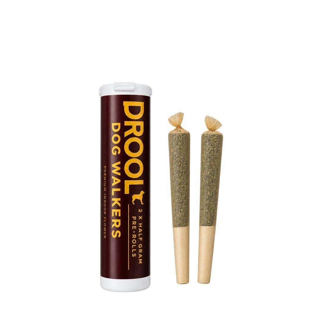Drool Infused Dogwalker Pre-Rolls | Panama Red Buck Down 1g [2 pk]