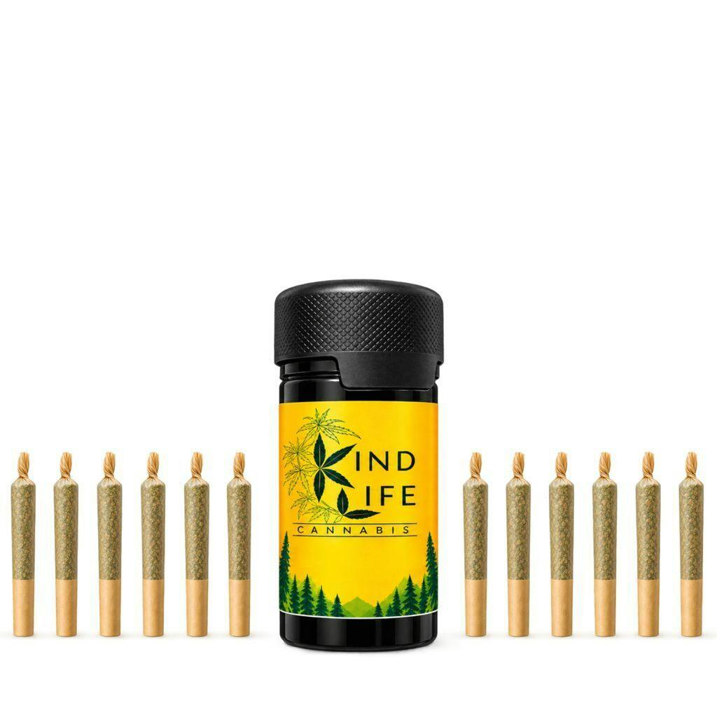 Kind Life Dogwalker Pre-Rolls | Alien Mint x Permanent Marker 3.6g [12 pk]