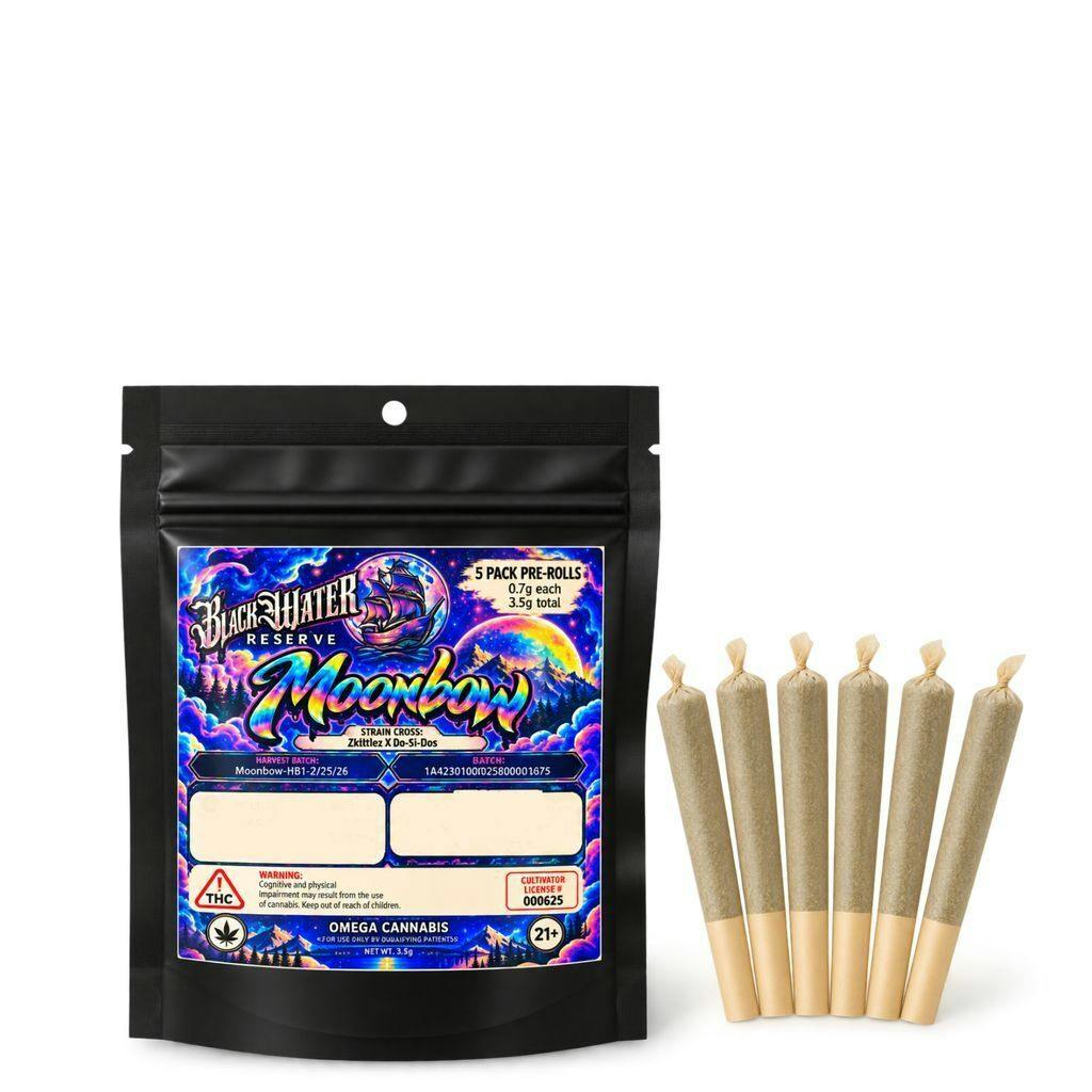 Blackwater Reserve Pre-Rolls | Moonbow 3.5g [5 pk]