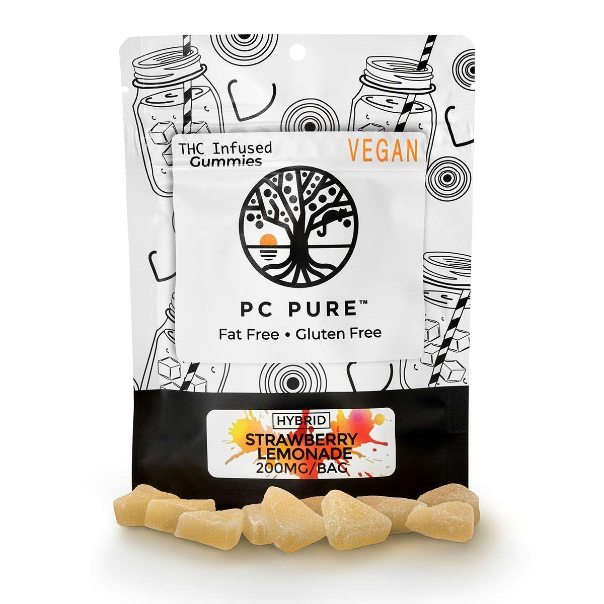 STRAWBERRY LEMONADE GUMMY 200MG (10PK) (H)