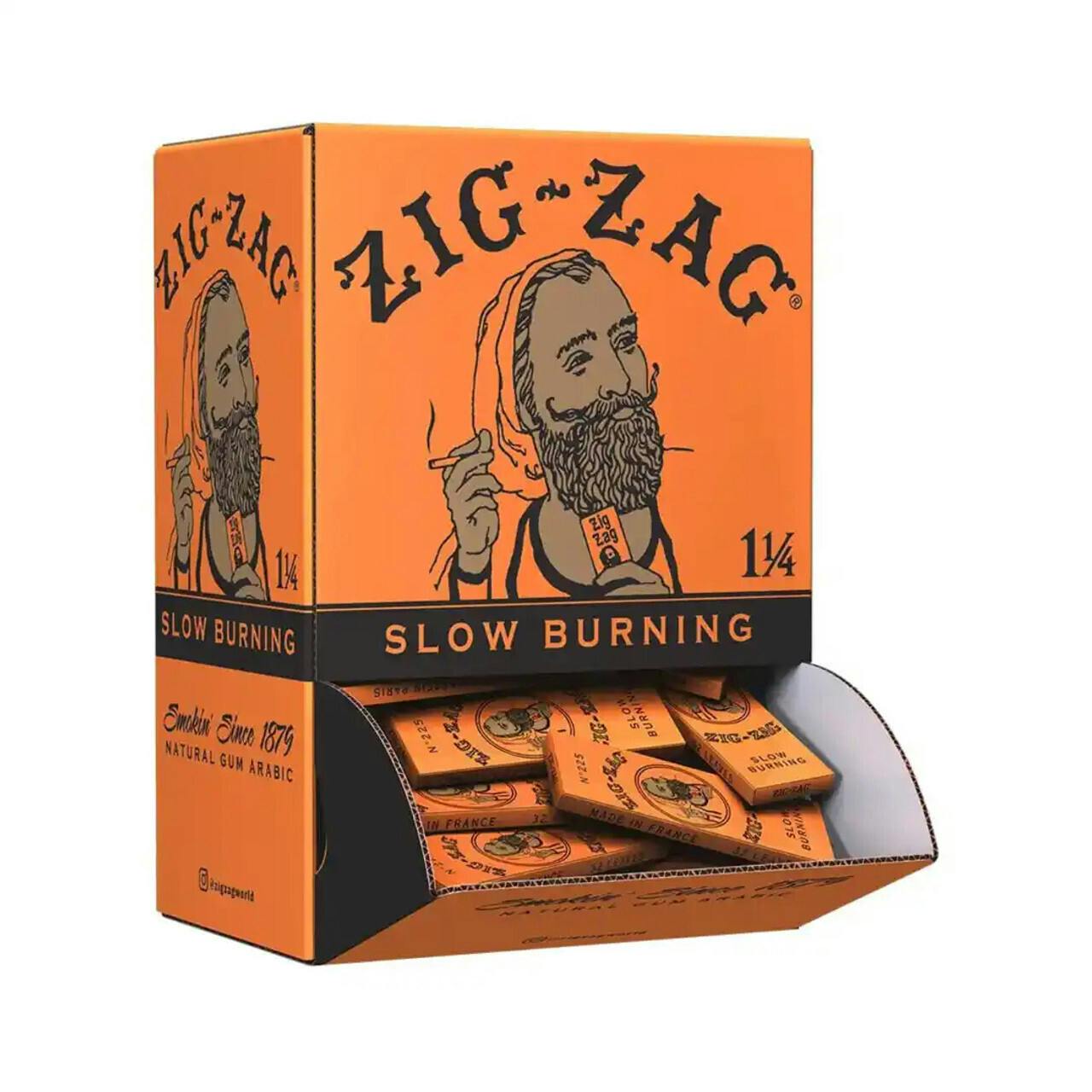 ZIG ZAG - ORANGE 1-1/4" PAPERS