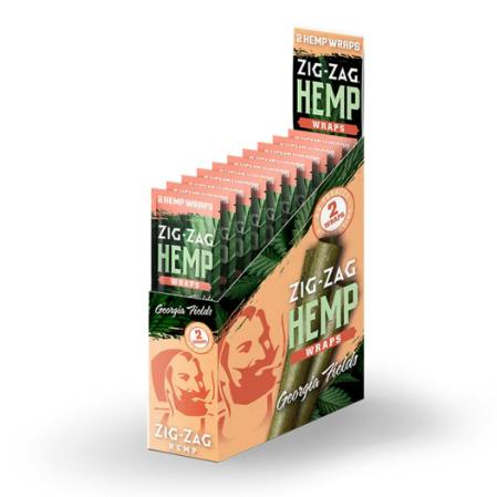 ZIG ZAG - HEMP WRAPS - GEORGIA FIELDS 2PK