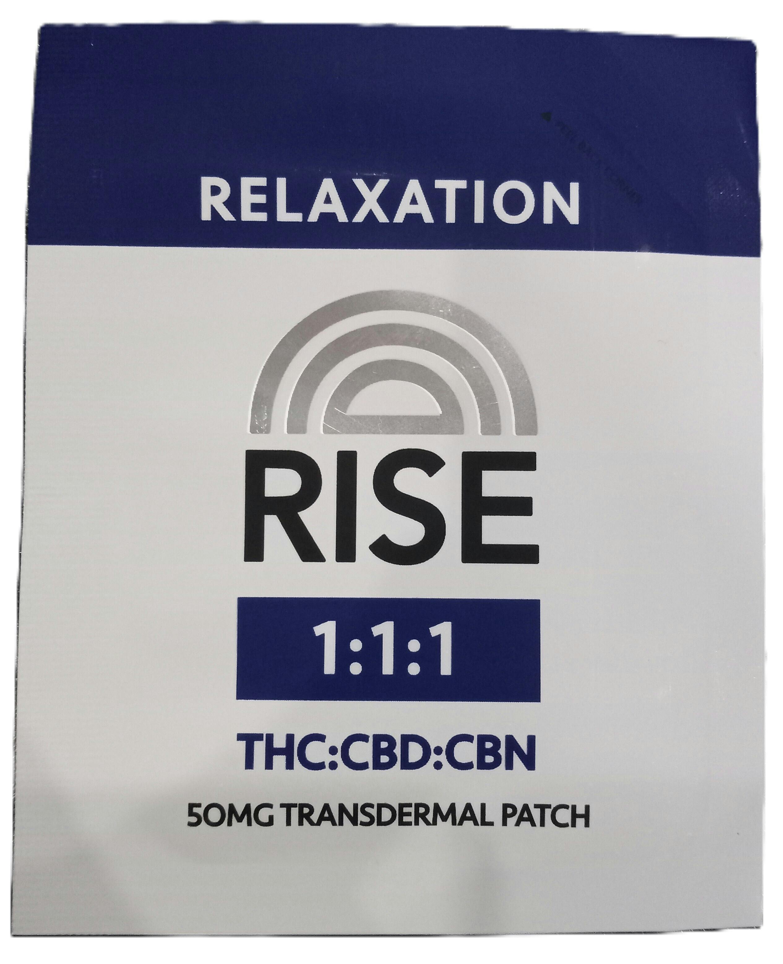 PATCH - RELAXATION- 1:1:1 - 50MG
