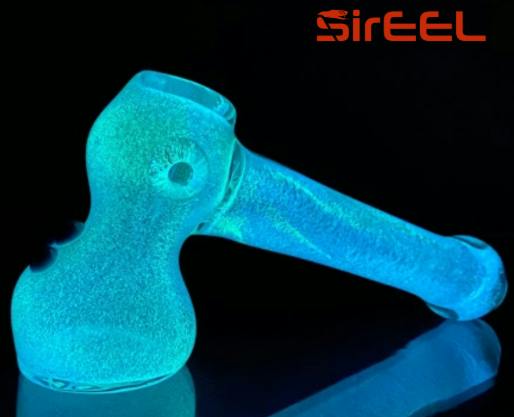 SIREEL - 5" GLOW IN THE DARK HAMMER BUBBLER