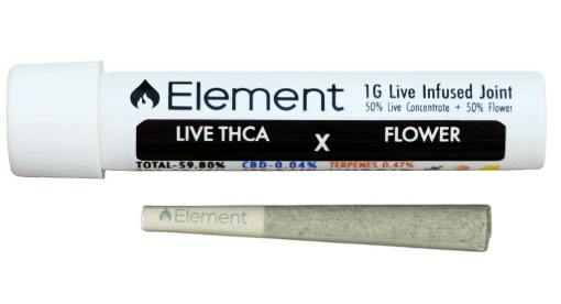 ELEMENT X FRACTAL LIVE THCA KAIJU X FRITTER GLITTER PR 1G
