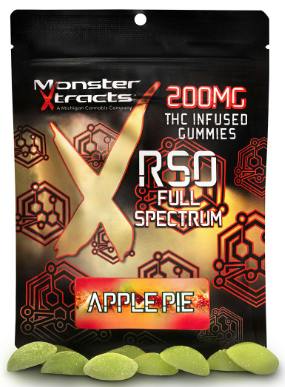 APPLE PIE RSO GUMMY 200MG (10PK) (H)