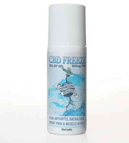 CBD MUSCLE FREEZ RELIEF GEL (ROLL ON) - 900MG