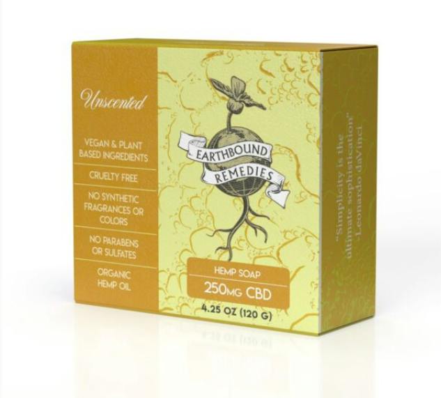 UNSCENTED FULL SPECTRUM CBD SOAP- 250MG