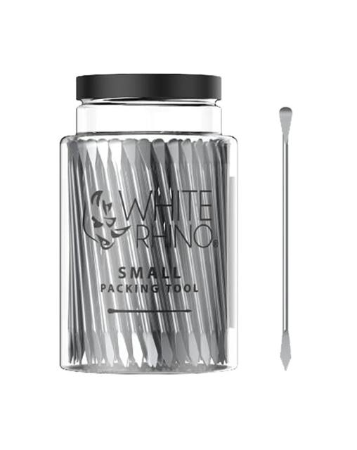 WHITE RHINO - DOUBLE SIDED STEEL DAB/PACKING TOOL