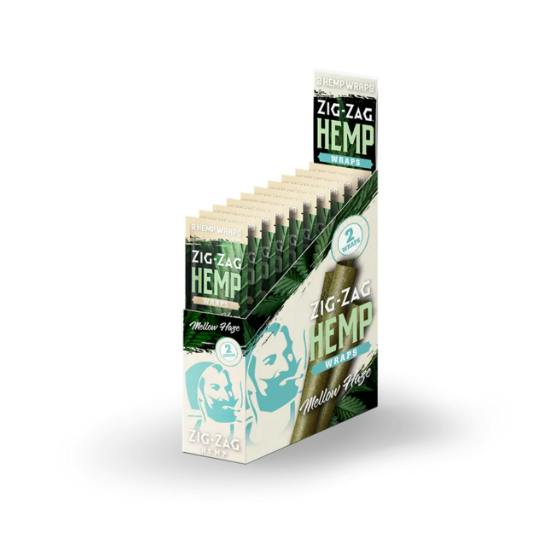 ZIG ZAG - HEMP WRAPS - MELLOW HAZE 2PK
