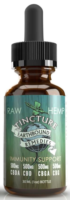 RAW HEMP TINCTURE IMMUNITY BLEND- 2000MG
