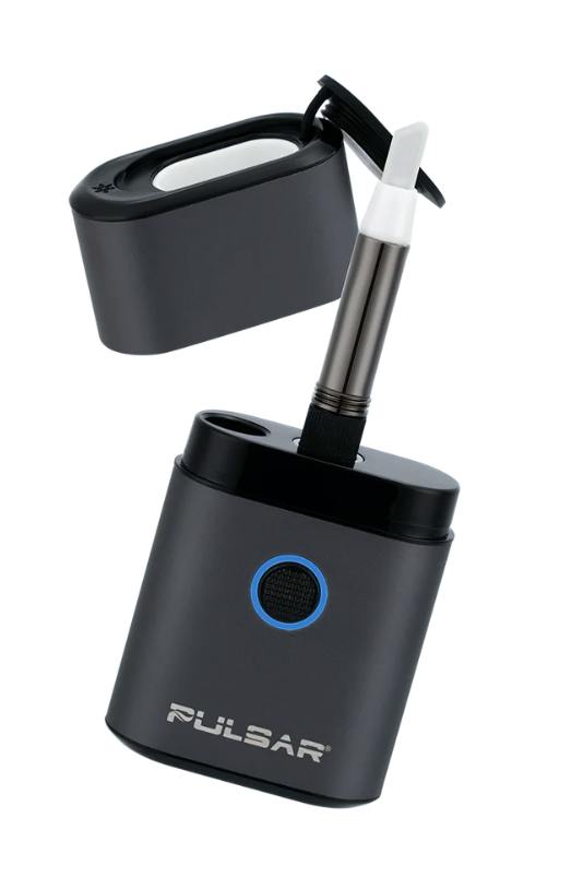 PULSAR HOT KNIFE BOX 2-IN-1 TOOL & DAB CONTAINER - GUNMETAL