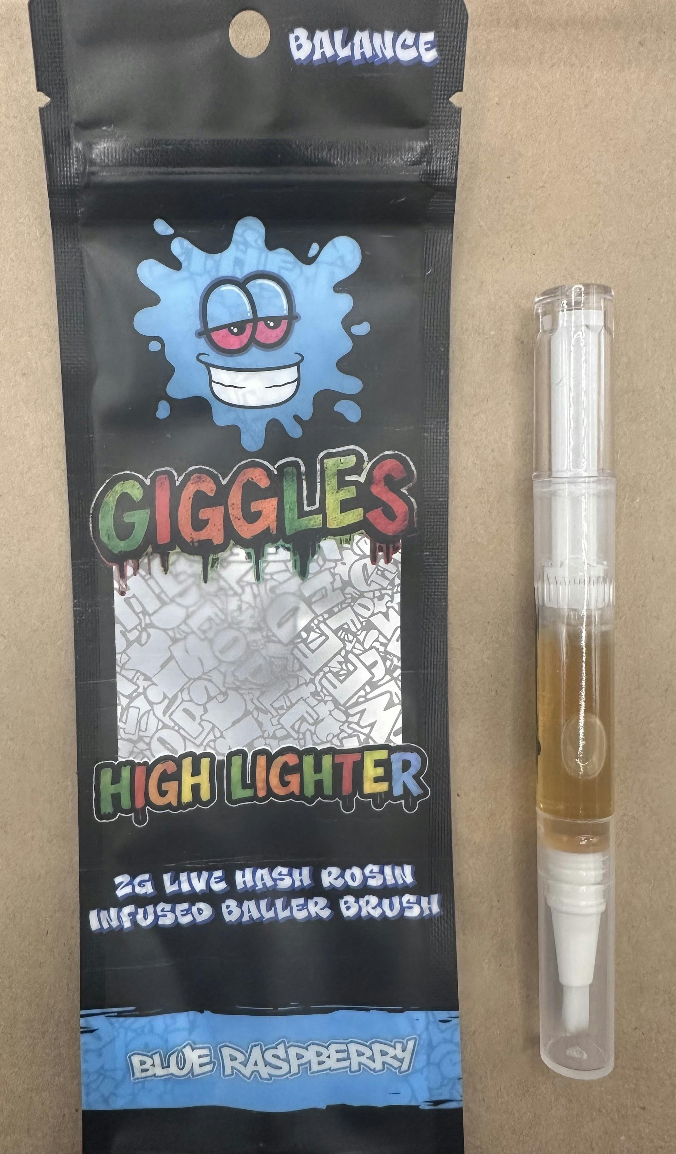 BLUE RAZZ HIGHLIGHTER HASH ROSIN 2G - 2 g