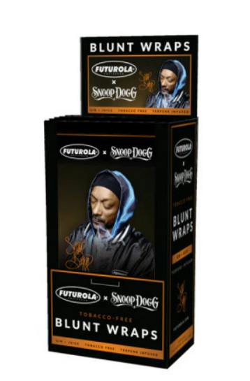 Snoop Dogg x FUTUROLA - Terpene-Infused Blunt Wraps, Gin + Juice