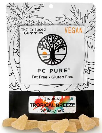 TROPICAL BREEZE GUMMY 200MG (10PK) (I)