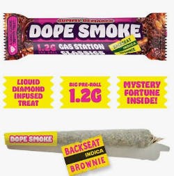 BACKSEAT BROWNIE GAS STATION LD PRE-ROLL - 1.2 g