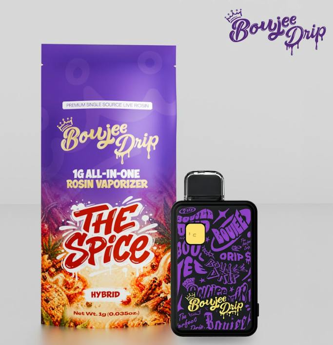 The Spice Live Hash Rosin 1g AIO