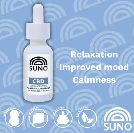 CBD TINCTURE - 2500MG - 2500 mg