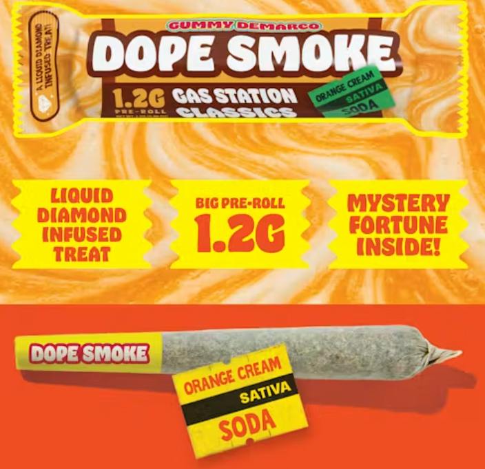 ORANGE CREAM SODA GAS STATION LD PRE-ROLL - 1.2 g