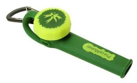 Karma Go! Pipe w/ Carabiner by Piece Maker - Electric Evergreen