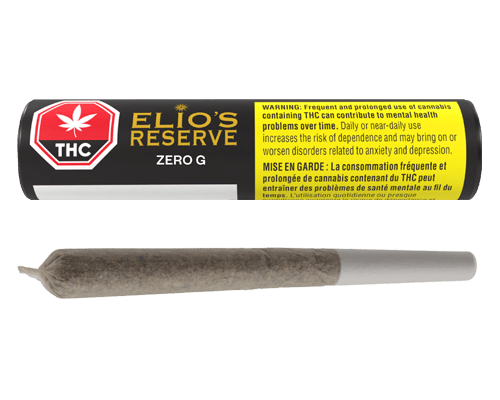 ELIOS RESERVE - ZeroG Live Rosin Infused Pre-Roll - 1x1g