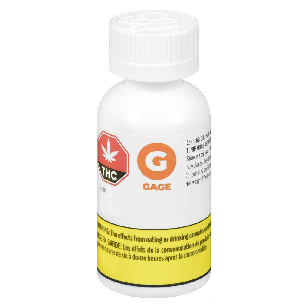 Gage Cannabis Co. - Fire OG Oil - 30ml