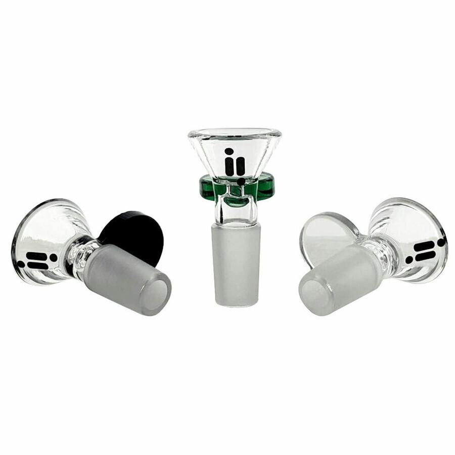 Infiniti Funnel Bowl w/ Coloured Handle - 14mm