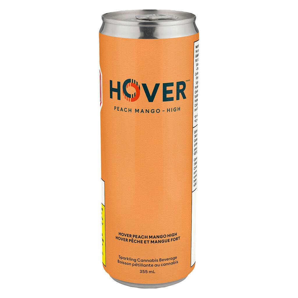 Hover Beverages - Hover Peach Mango High - 355ml