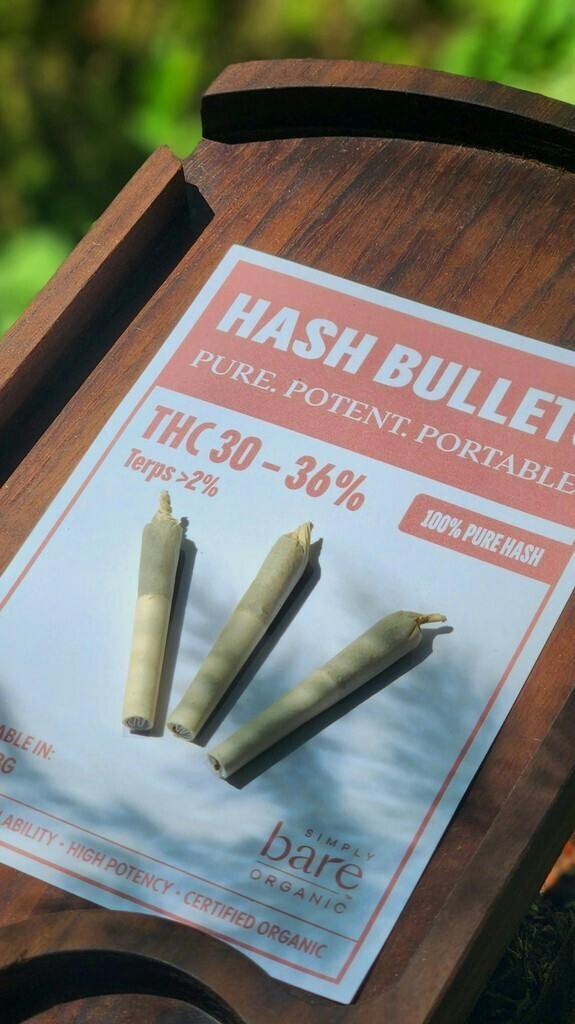 Simply Bare - Hash Bullets - 3x0.33g
