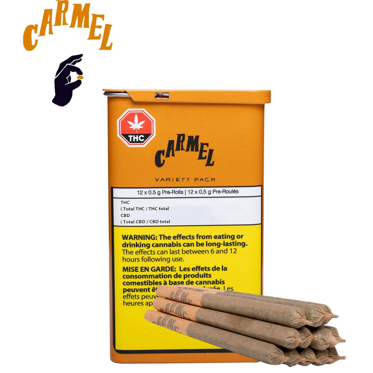 Carmel - Variety Pack Pre-Roll - 12x0.5g