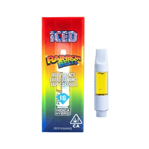 ICED - LIQUID DIAMOND CARTRIDGE [1G] RAINBOW BELTZ