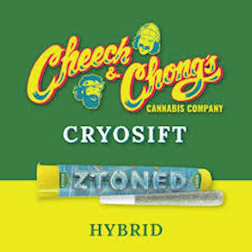 Cheech & Chong - Ztoned - Hybrid - MAC - Live Cryo Sift Infused Pre Roll - 1g