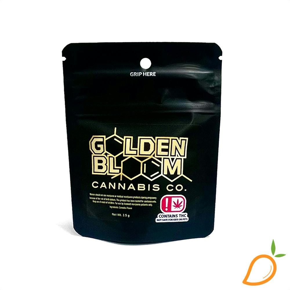 3.5g Bubblegum Biscotti Prepackaged Flower Golden Bloom