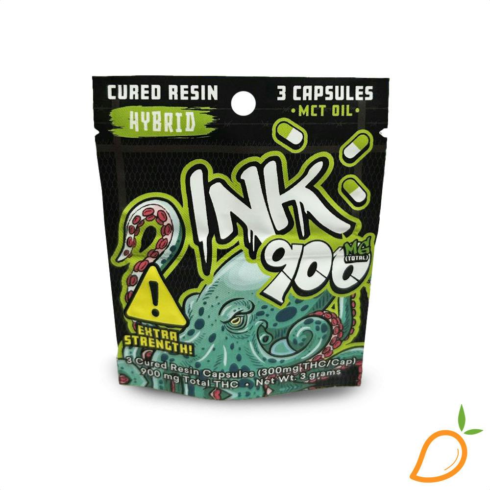 900mg 3pk Hybrid Cured Resin Capsules INK