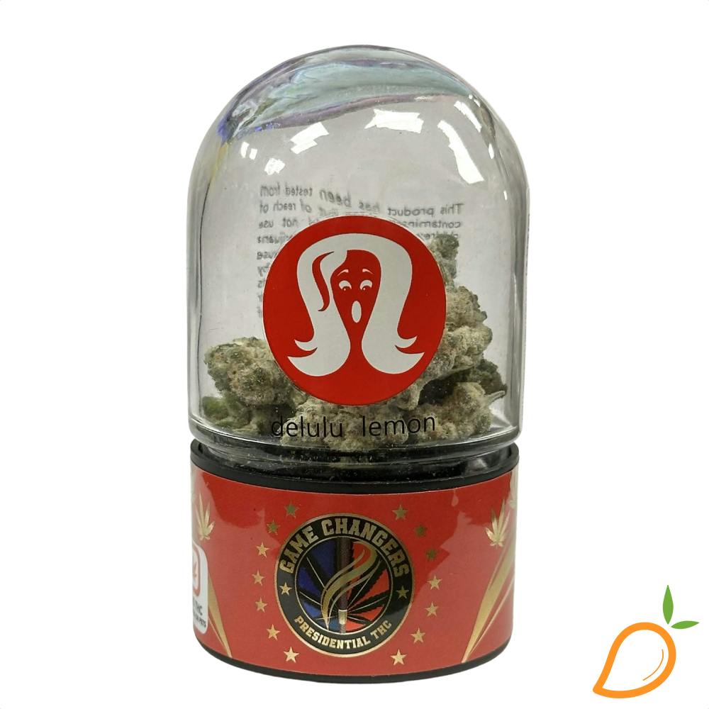 3.5g Delulu Lemon Infused Prepackaged Flower Presidential THC
