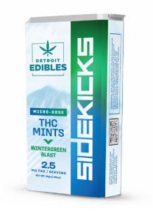 Detroit Edibles - Wintergreen Blast - 100mg Sidekicks