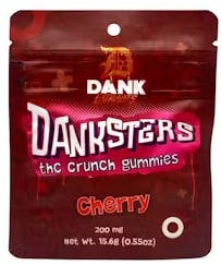 Dank Extracts - Cherry Crunch - 200mg Gummies (4x50mg)