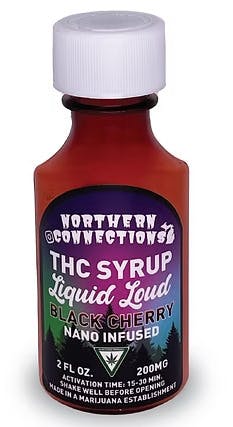 Liquid Loud - Black Cherry - 200mg Syrup