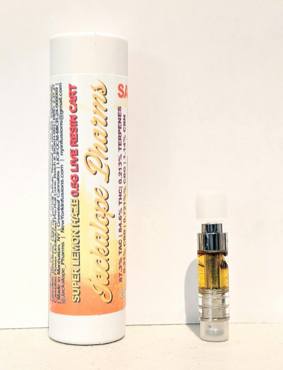 Jackalope Pharms - OG Kush - Live Resin - Vape Cart (0.5g)