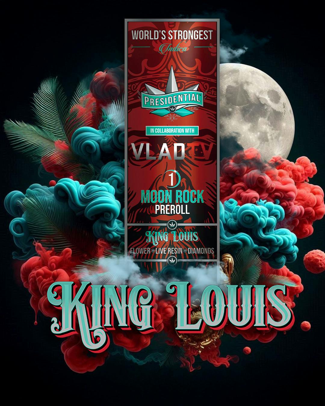 Presidential - King Louis - Infused Pre Rolls (1g)