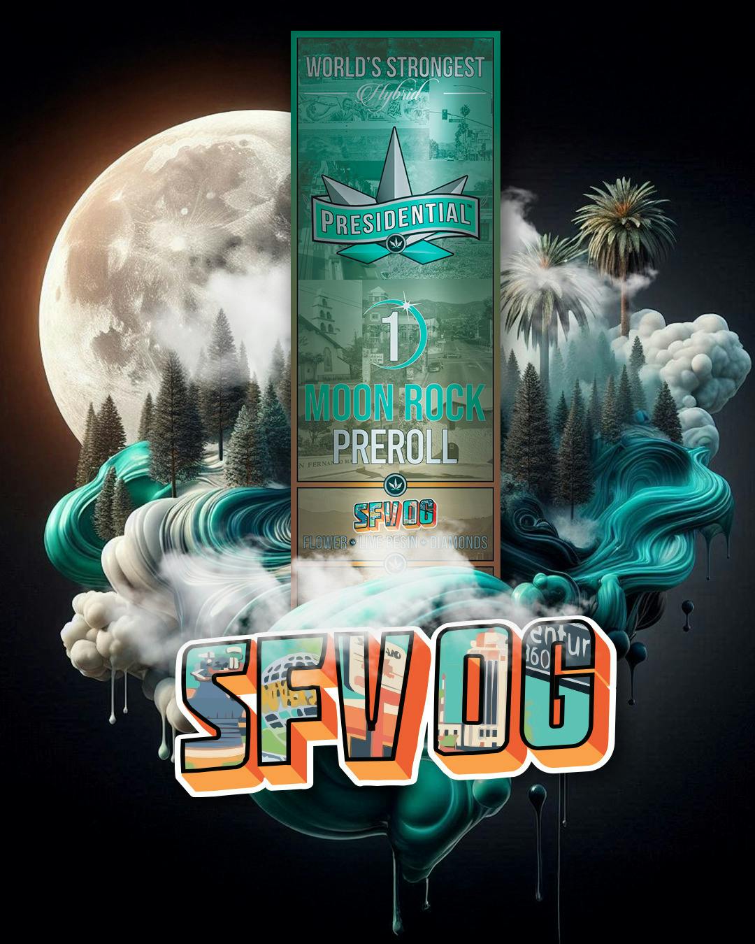 Presidential - SFV OG - Infused Pre Rolls (1g)