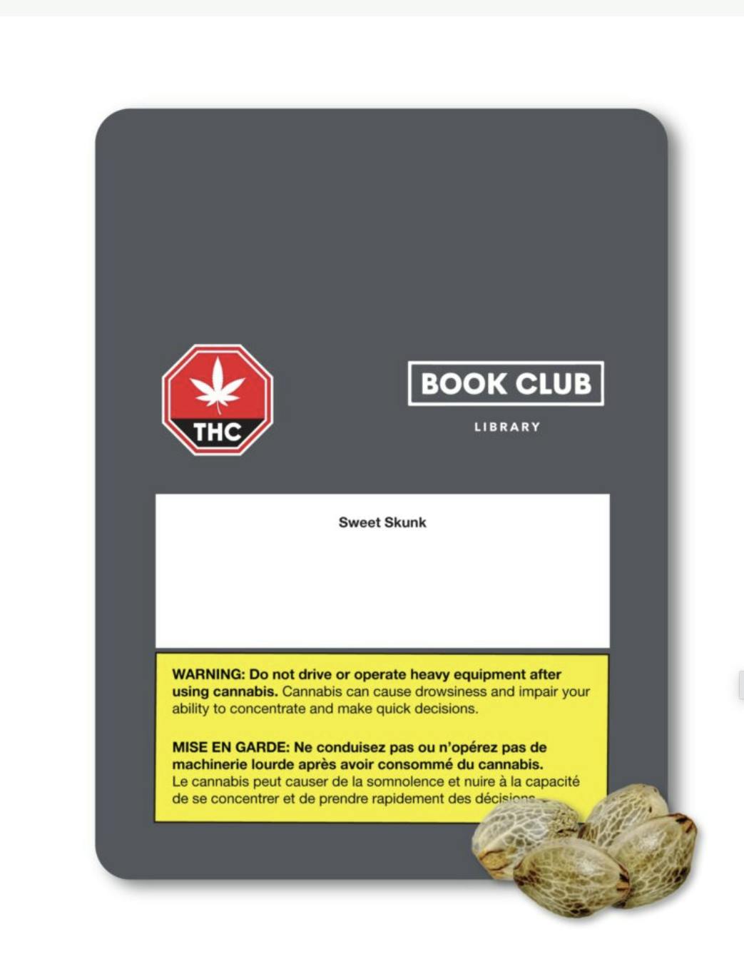 Book Club - Sweet Skunk Seeds 5pc