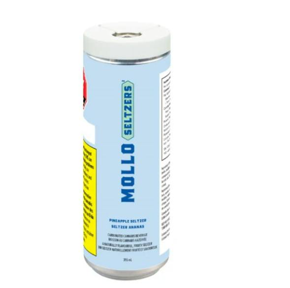 Mollo - Pineapple Seltzer 355ml