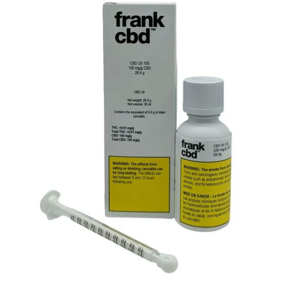 Frank CBD - CBD 100 Oil | 30ml