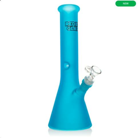 Red Eye - 12" Frosted Beaker Base Water Pipe Assorted Colours