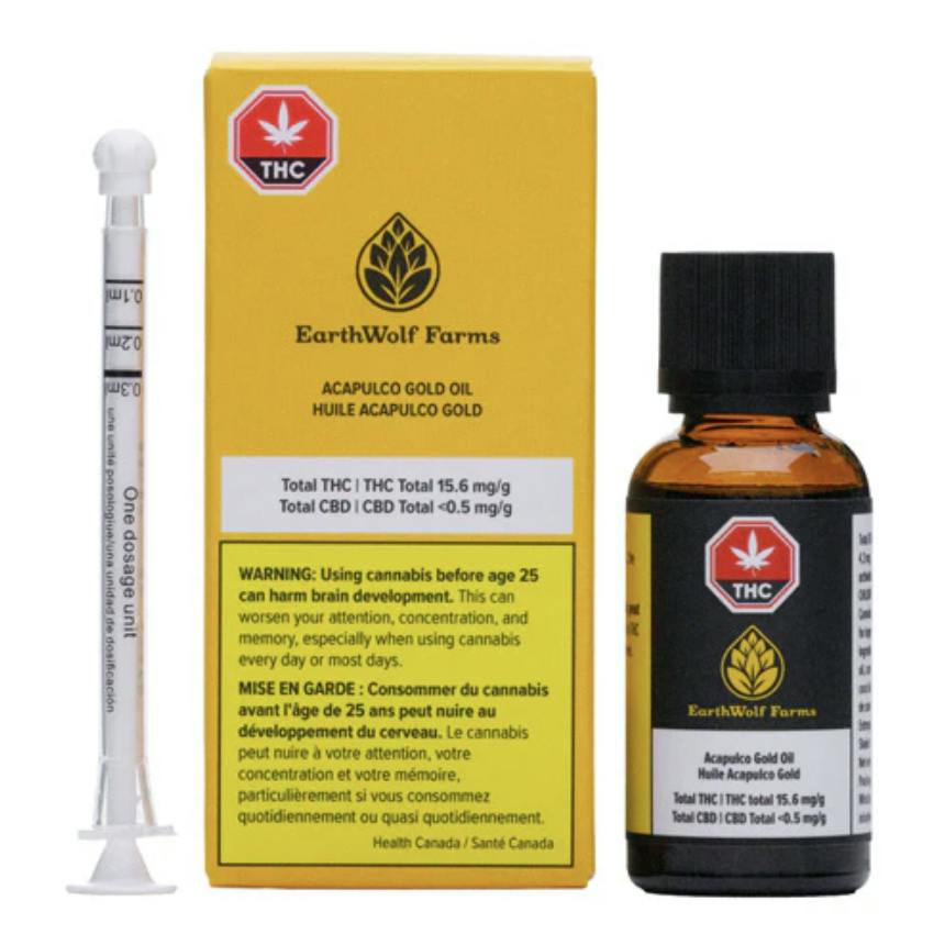 EarthWolf Farms - Acapulco Gold FSE Oil 30ml