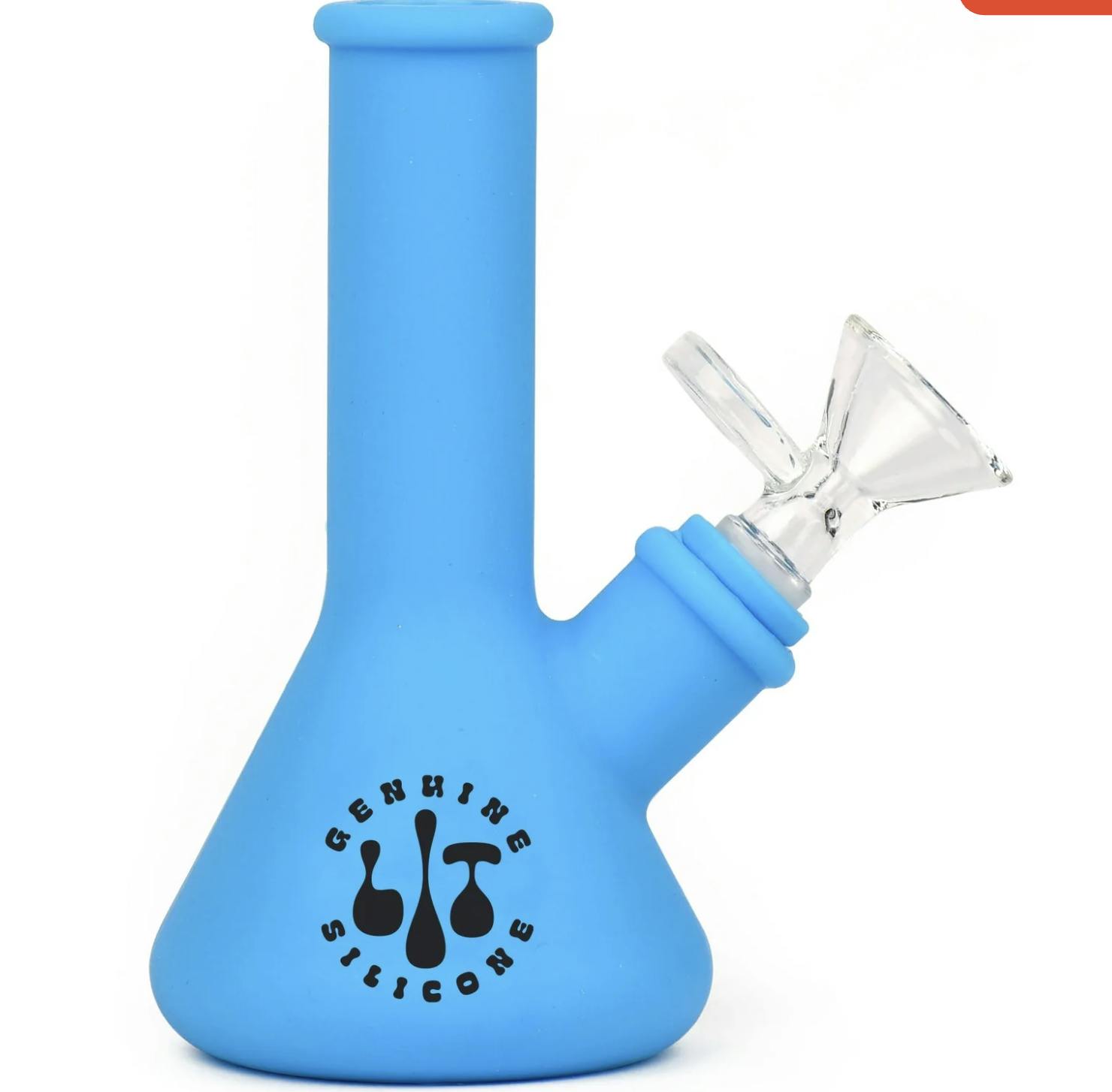 LIT Group - Silicone 5" Blue Beaker Bong