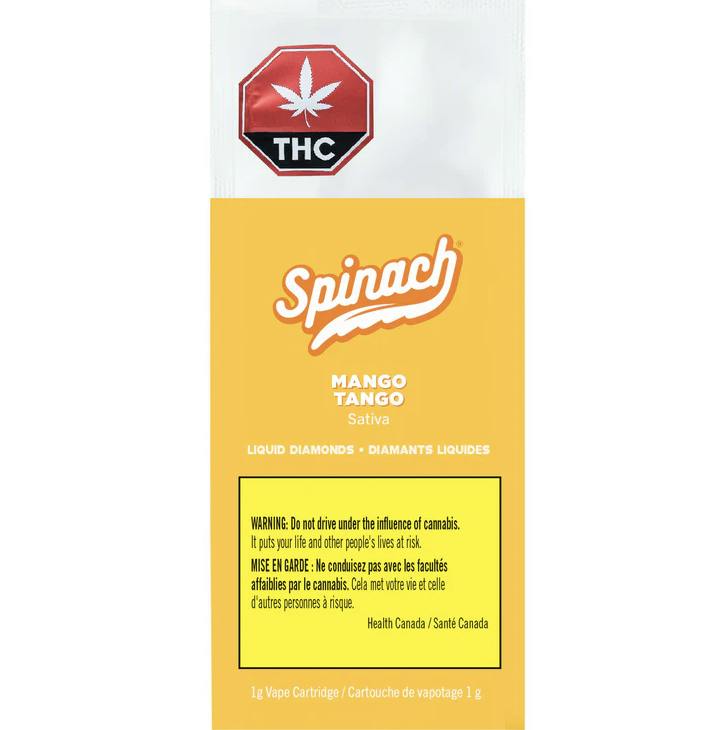Spinach - Mango Tango 510 Vape Cartridge 1g
